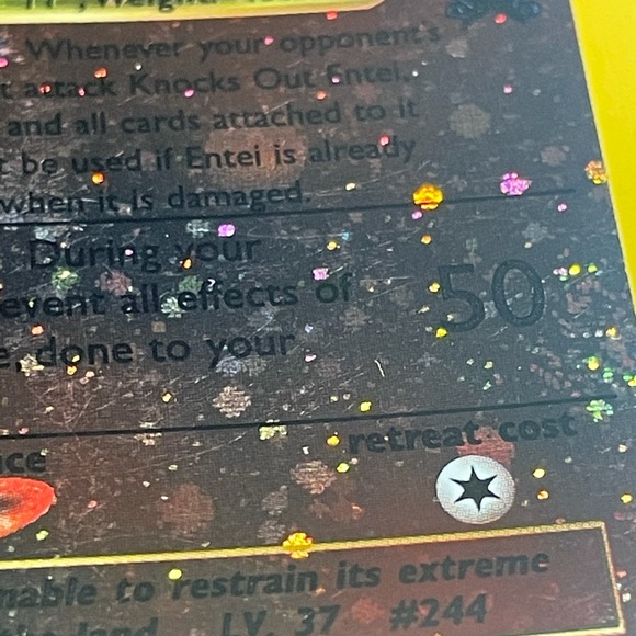 Entei Holo - (Good) - Picture 5 of 6